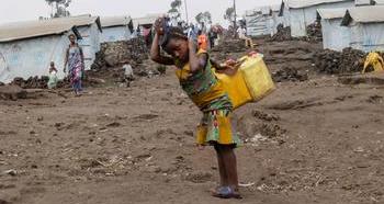 Manque d'eau potable a Goma