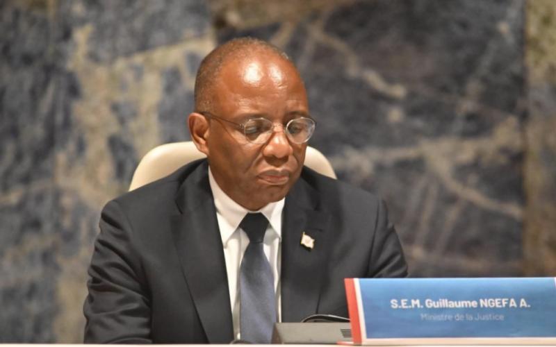 Ministre de la Justice RDC Guillaume Gefa